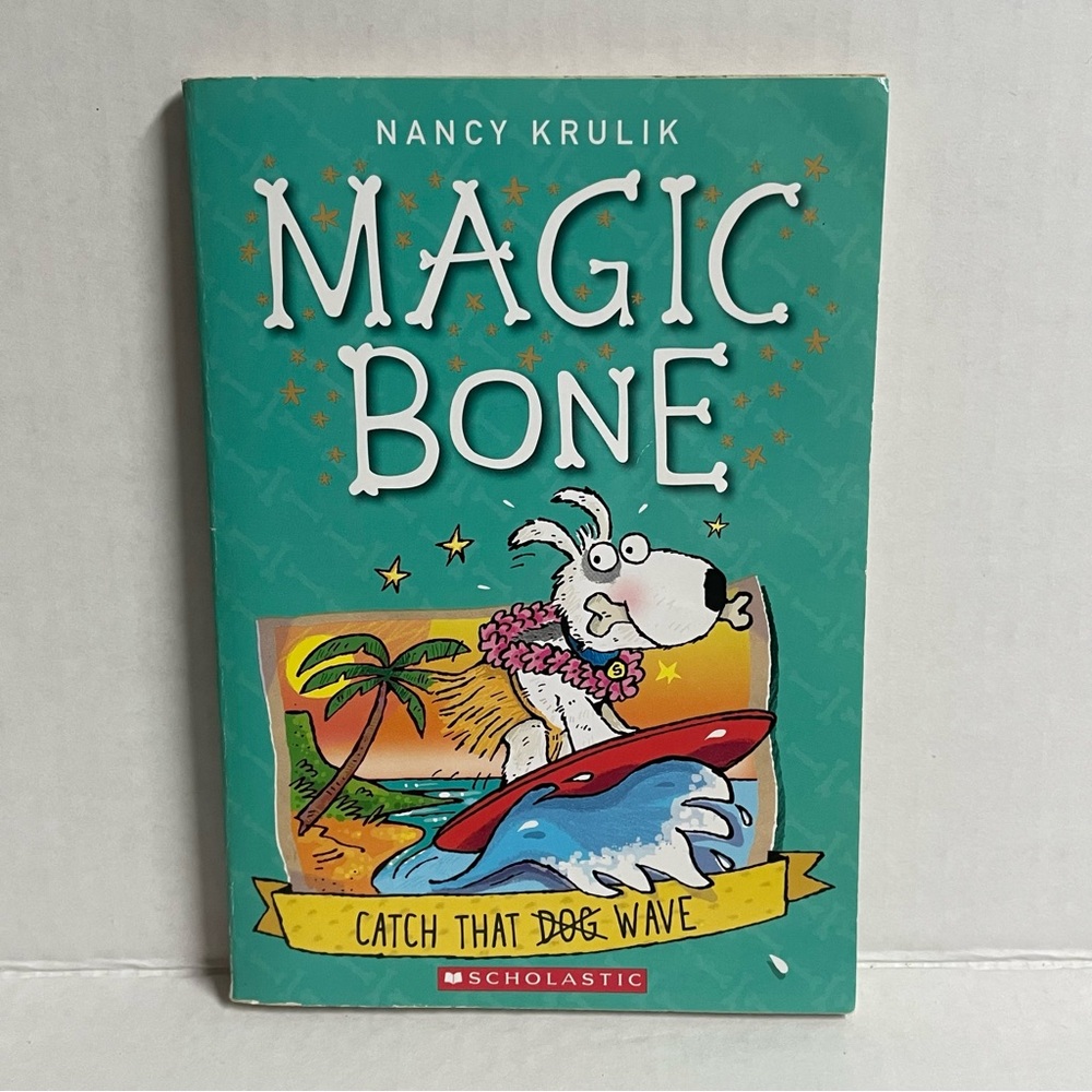 ♦️$3♦️ Catch That Wave Magic Bone Nancy Krulik kids chapter book